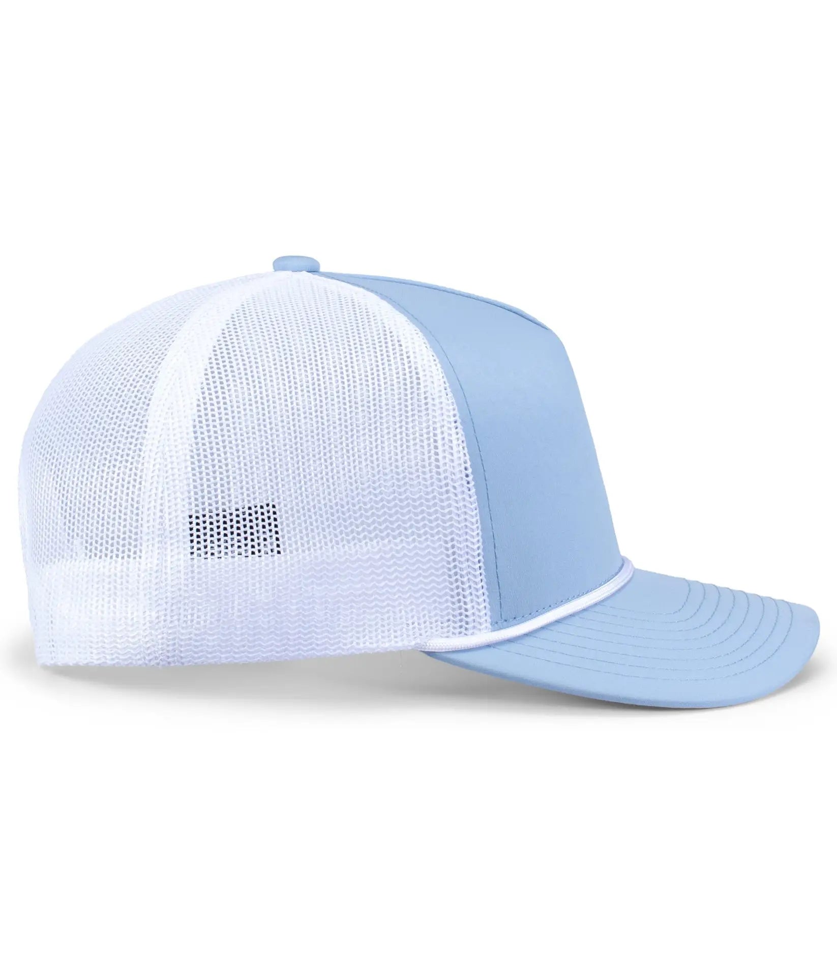 Pacific Headwear P423 Weekender Trucker Cap - Powder Blue White - Powder Blue White / One Size Fits Most