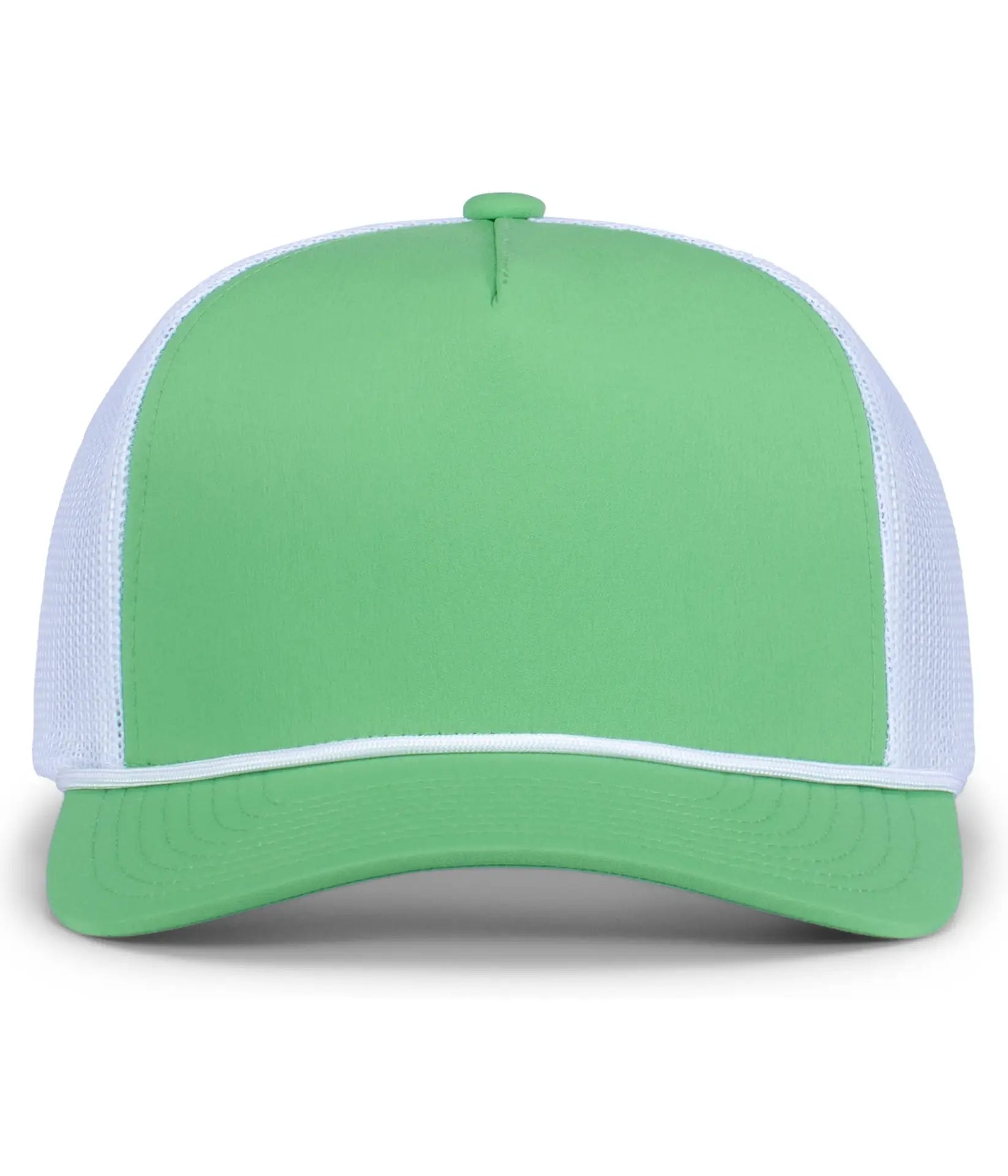 Pacific Headwear P423 Weekender Trucker Cap - Retro Green White - Retro Green White / One Size Fits Most
