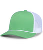 Pacific Headwear P423 Weekender Trucker Cap - Retro Green White - Retro Green White / One Size Fits Most