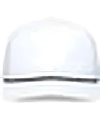 Pacific Headwear P423 Weekender Trucker Cap - White Black White - White Black / 7’’ 7 7/8’’