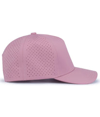 Pacific Headwear P424 Weekender Perforated Snapback Cap - Dusty Maroonuve - Dusty Maroonuve / One Size Fits Most