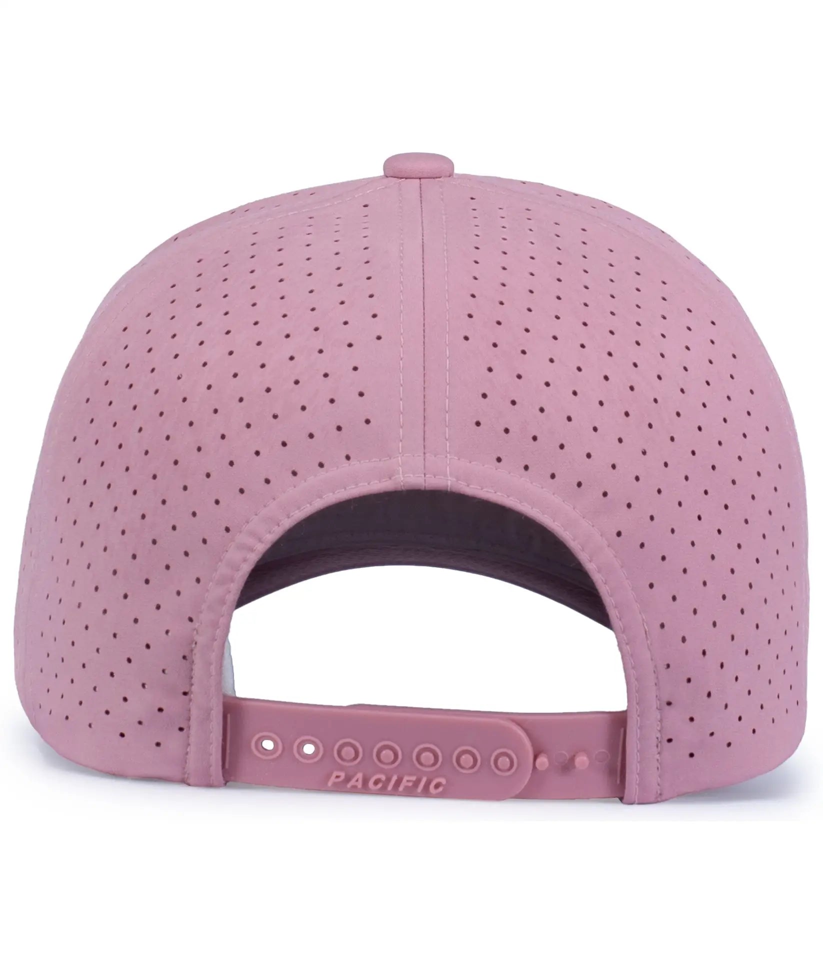 Pacific Headwear P424 Weekender Perforated Snapback Cap - Dusty Maroonuve - Dusty Maroonuve / One Size Fits Most