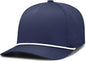 Pacific Headwear P424 Weekender Perforated Snapback Cap - Navy White - Navy White / 7’’ 7 7/8’’