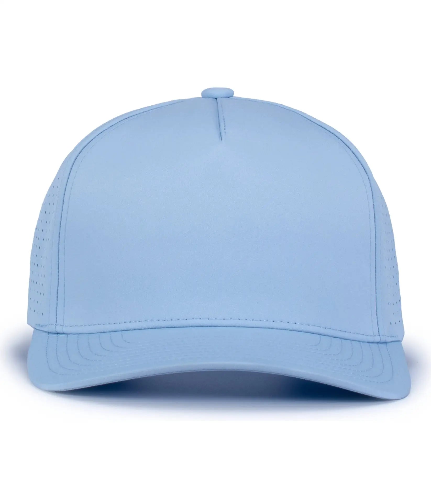 Pacific Headwear P424 Weekender Perforated Snapback Cap - Powder Blue - Powder Blue / One Size Fits Most