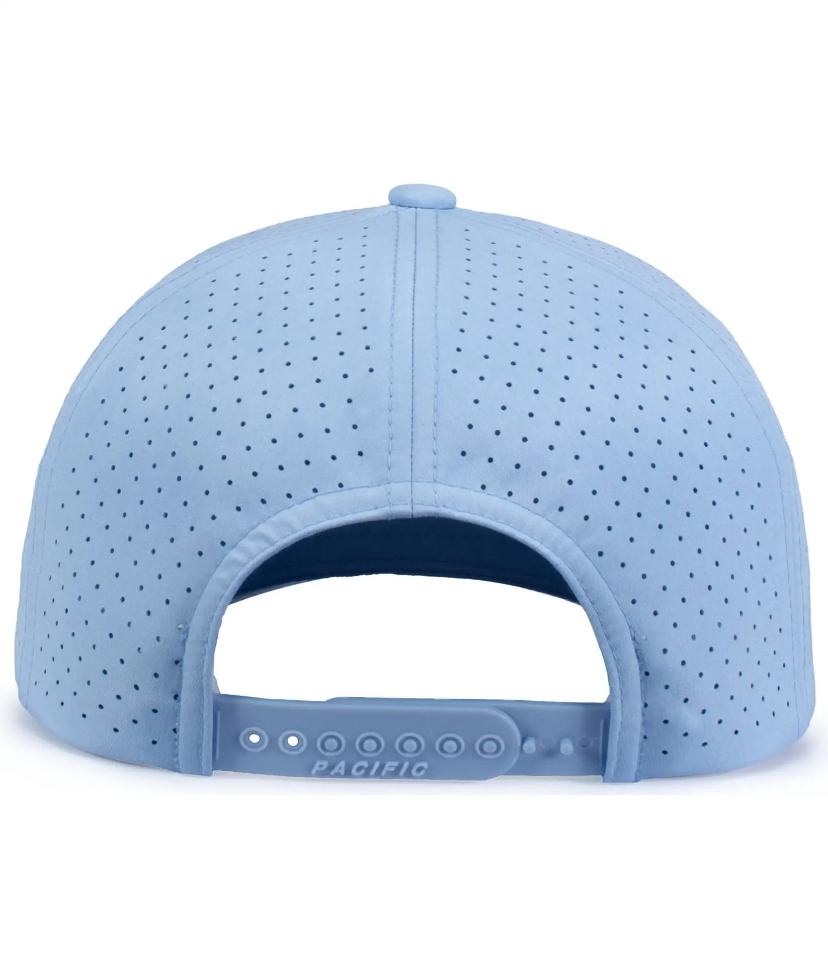 Pacific Headwear P424 Weekender Perforated Snapback Cap - Powder Blue - Powder Blue / One Size Fits Most
