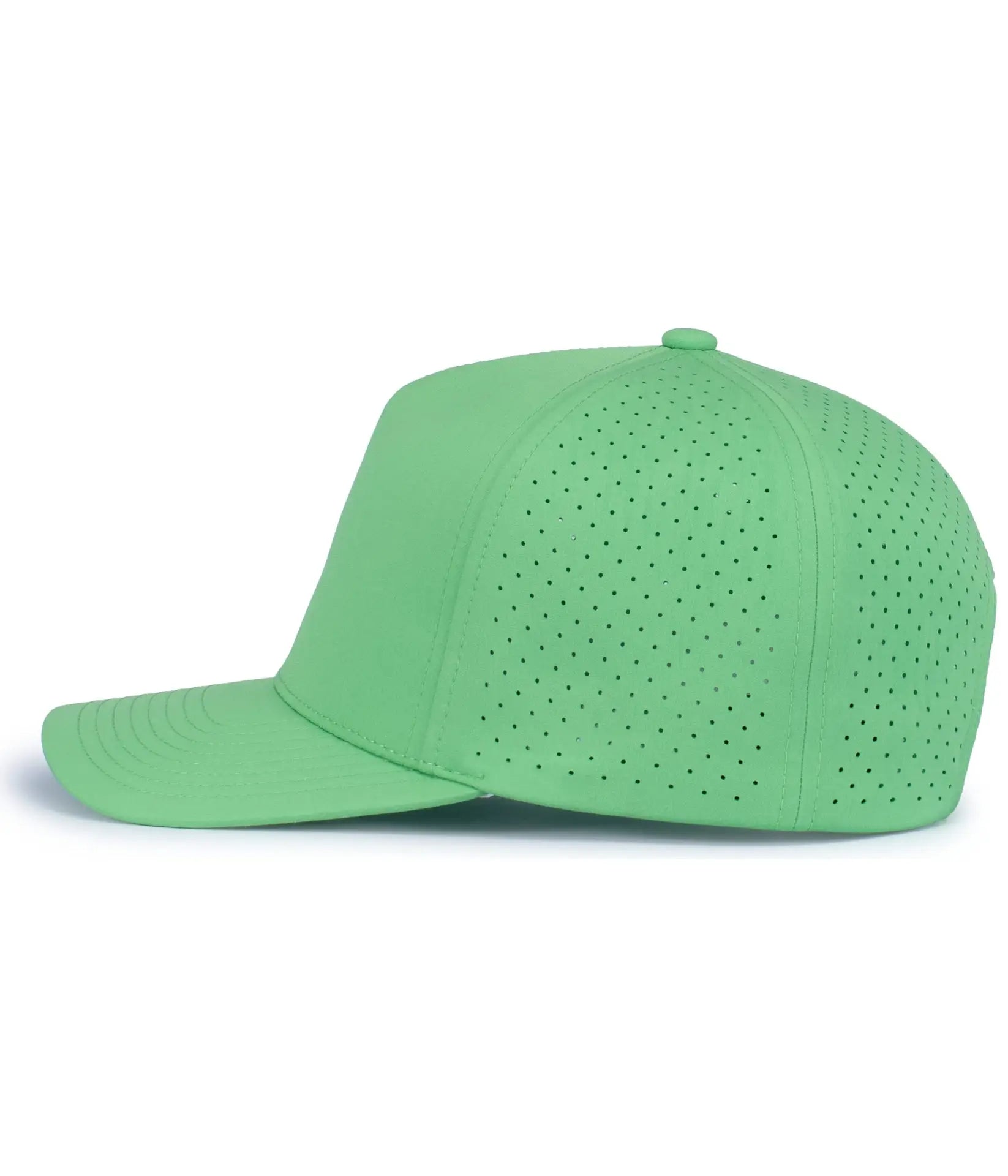 Pacific Headwear P424 Weekender Perforated Snapback Cap - Retro Green - Retro Green / One Size Fits Most