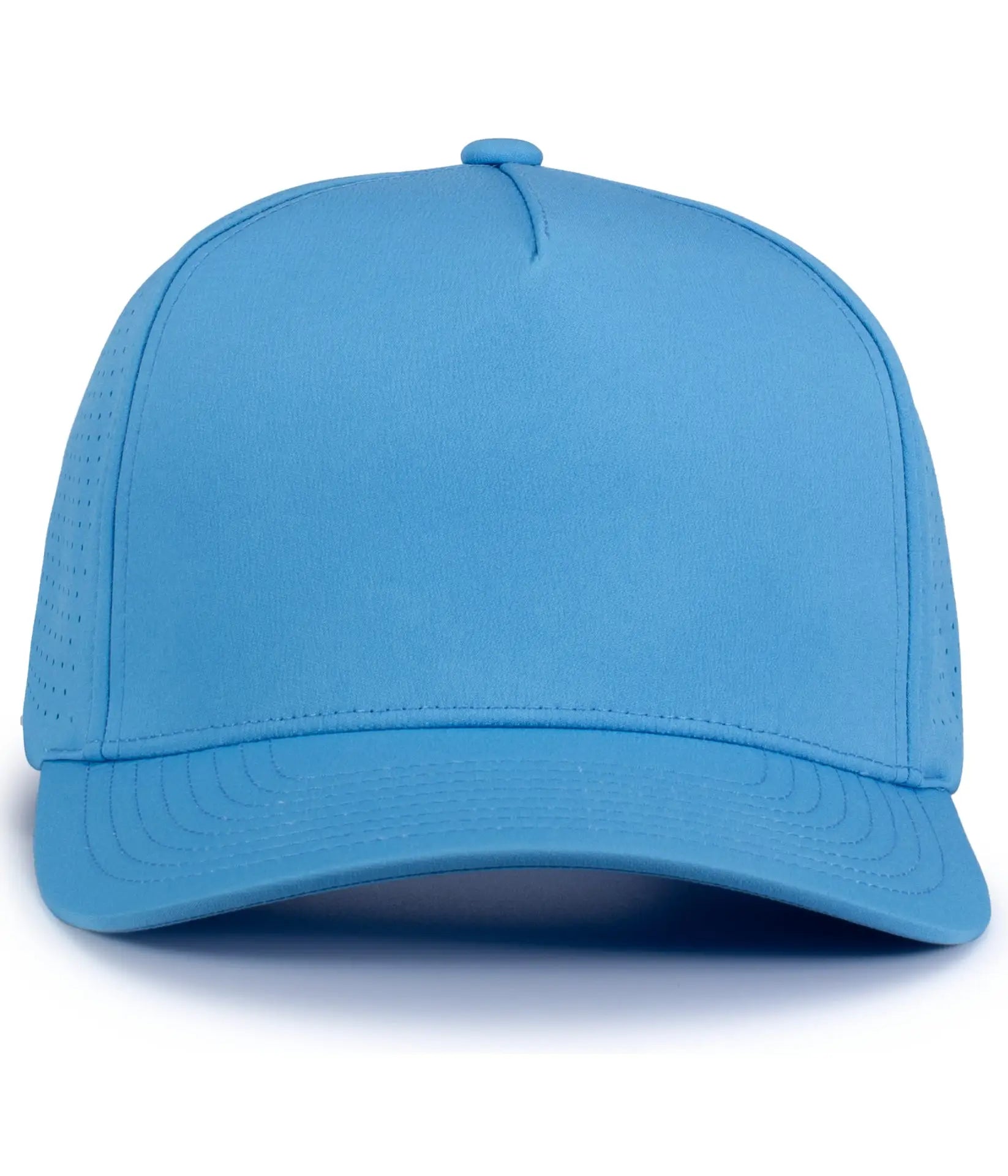 Pacific Headwear P424 Weekender Perforated Snapback Cap - Tranquil Blue - Tranquil Blue / One Size Fits Most