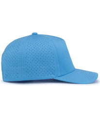 Pacific Headwear P424 Weekender Perforated Snapback Cap - Tranquil Blue - Tranquil Blue / One Size Fits Most