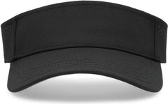 Pacific Headwear P500 Perforated Coolcore Visor - Black Vegas Gold - Black Vegas Gold / 7’’ - 7 7/8’’