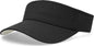 Pacific Headwear P500 Perforated Coolcore Visor - Black Vegas Gold - Black Vegas Gold / 7’’ - 7 7/8’’