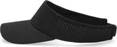 Pacific Headwear P500 Perforated Coolcore Visor - Black Vegas Gold - Black Vegas Gold / 7’’ - 7 7/8’’