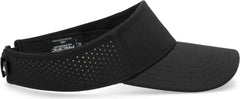 Pacific Headwear P500 Perforated Coolcore Visor - Black Vegas Gold - Black Vegas Gold / 7’’ - 7 7/8’’