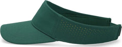 Pacific Headwear P500 Perforated Coolcore Visor - Dark Green Gold - Forest Gold / 7’’ - 7 7/8’’