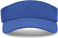 Pacific Headwear P500 Perforated Coolcore Visor - Royal Red - Royal Red / 7’’ - 7 7/8’’