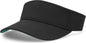 Pacific Headwear P500 Perforated Visor Powered By Coolcore - Black Kelly - Black Kelly / 7’’ - 7 7/8’’