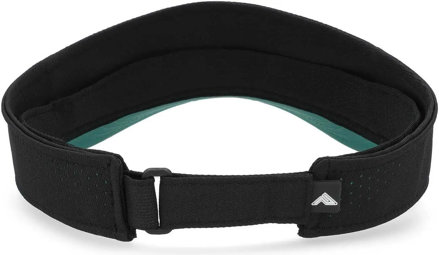 Pacific Headwear P500 Perforated Visor Powered By Coolcore - Black Kelly - Black Kelly / 7’’ - 7 7/8’’