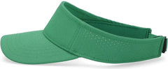 Pacific Headwear P500 Perforated Visor Powered By Coolcore - Kelly White - Kelly White / 7’’ - 7 7/8’’