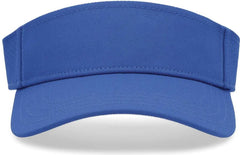 Pacific Headwear P500 Perforated Visor Powered By Coolcore - Royal White - Royal White / 7’’ - 7 7/8’’