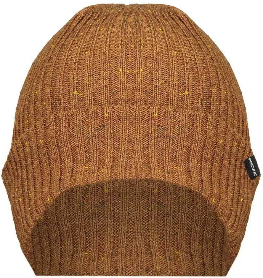 Pacific Headwear P600K Tweed Beanie - Copper - Tan / 7’’ - 7 7/8’’
