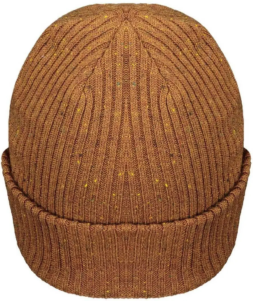 Pacific Headwear P600K Tweed Beanie - Copper - Tan / 7’’ - 7 7/8’’