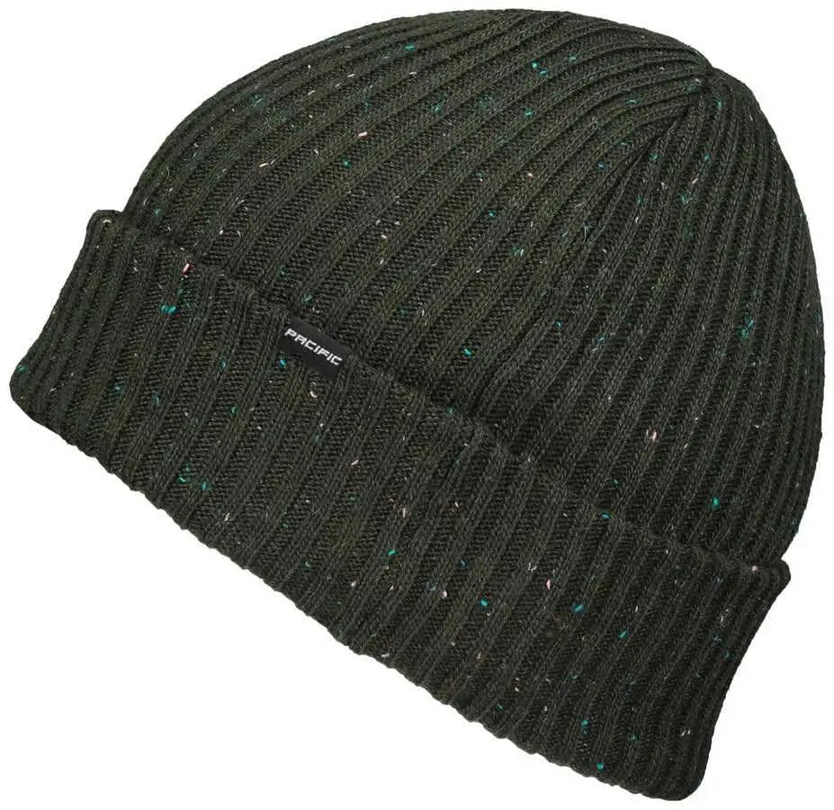 Pacific Headwear P600K Tweed Beanie - Dark Green - Forest / 7’’ - 7 7/8’’