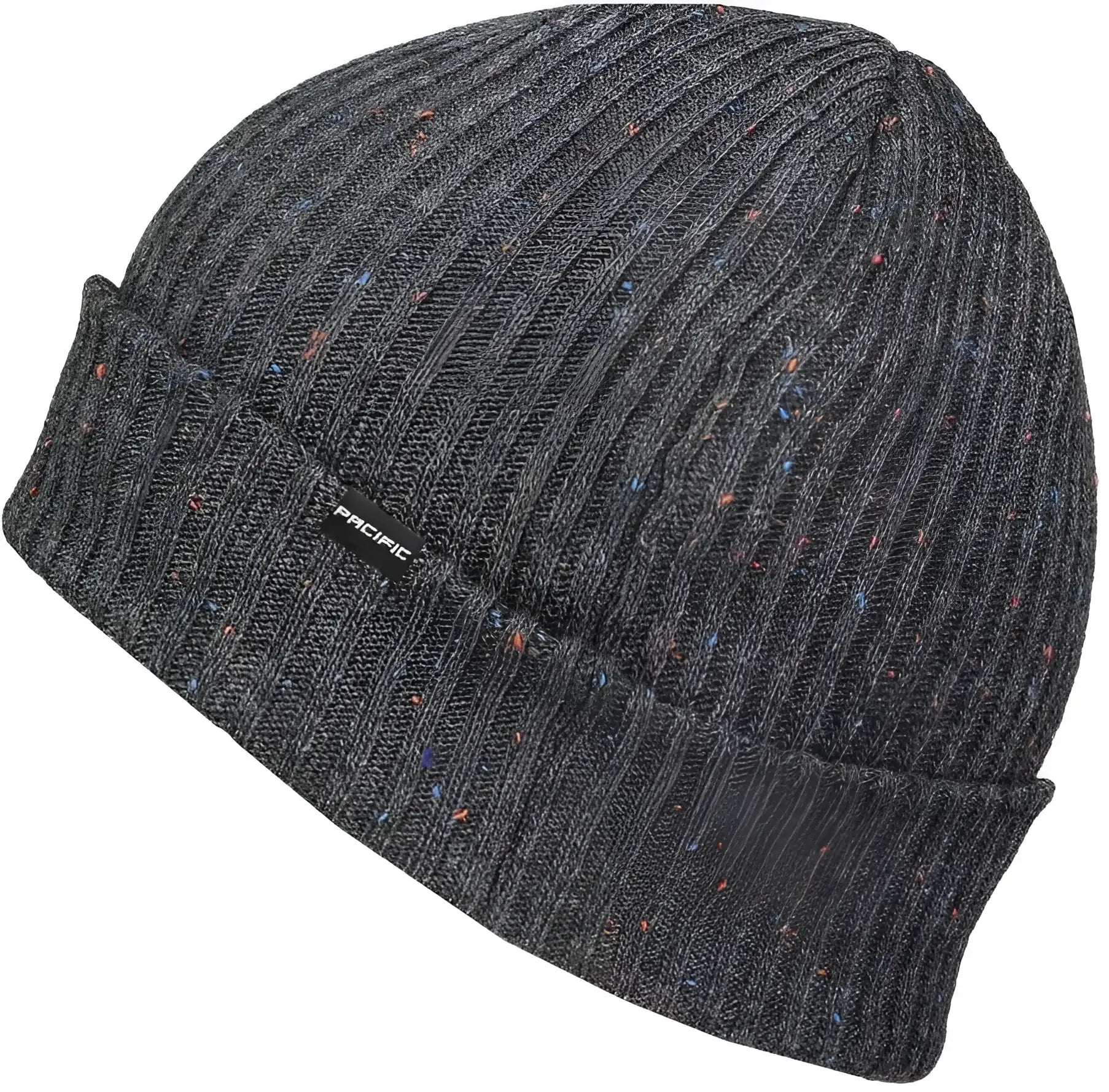 Pacific Headwear P600K Tweed Beanie - Graphite - Dark Gray / 7’’ - 7 7/8’’