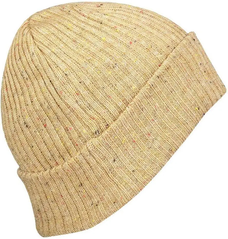 Pacific Headwear P600K Tweed Beanie - Khaki - Khaki / 7’’ - 7 7/8’’