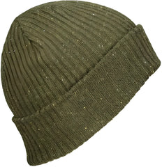 Pacific Headwear P600K Tweed Beanie - Loden - Dark Gray / 7’’ - 7 7/8’’