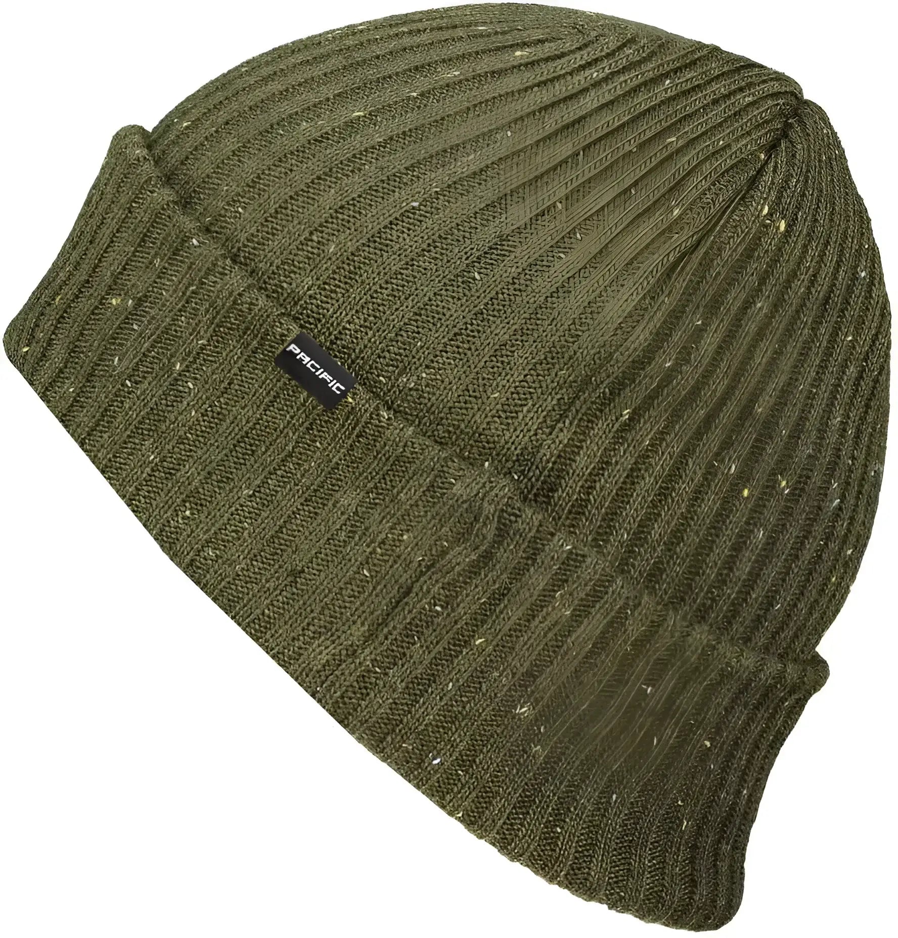 Pacific Headwear P600K Tweed Beanie - Loden - Dark Gray / 7’’ - 7 7/8’’