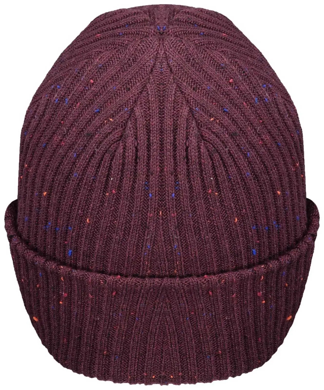 Pacific Headwear P600K Tweed Beanie - Maroon (Hlw) - Maroon / 7’’ - 7 7/8’’