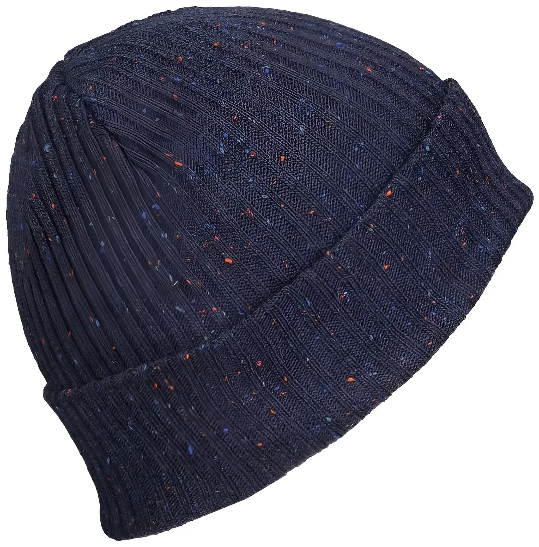 Pacific Headwear P600K Tweed Beanie - Navy - Navy / 7’’ - 7 7/8’’