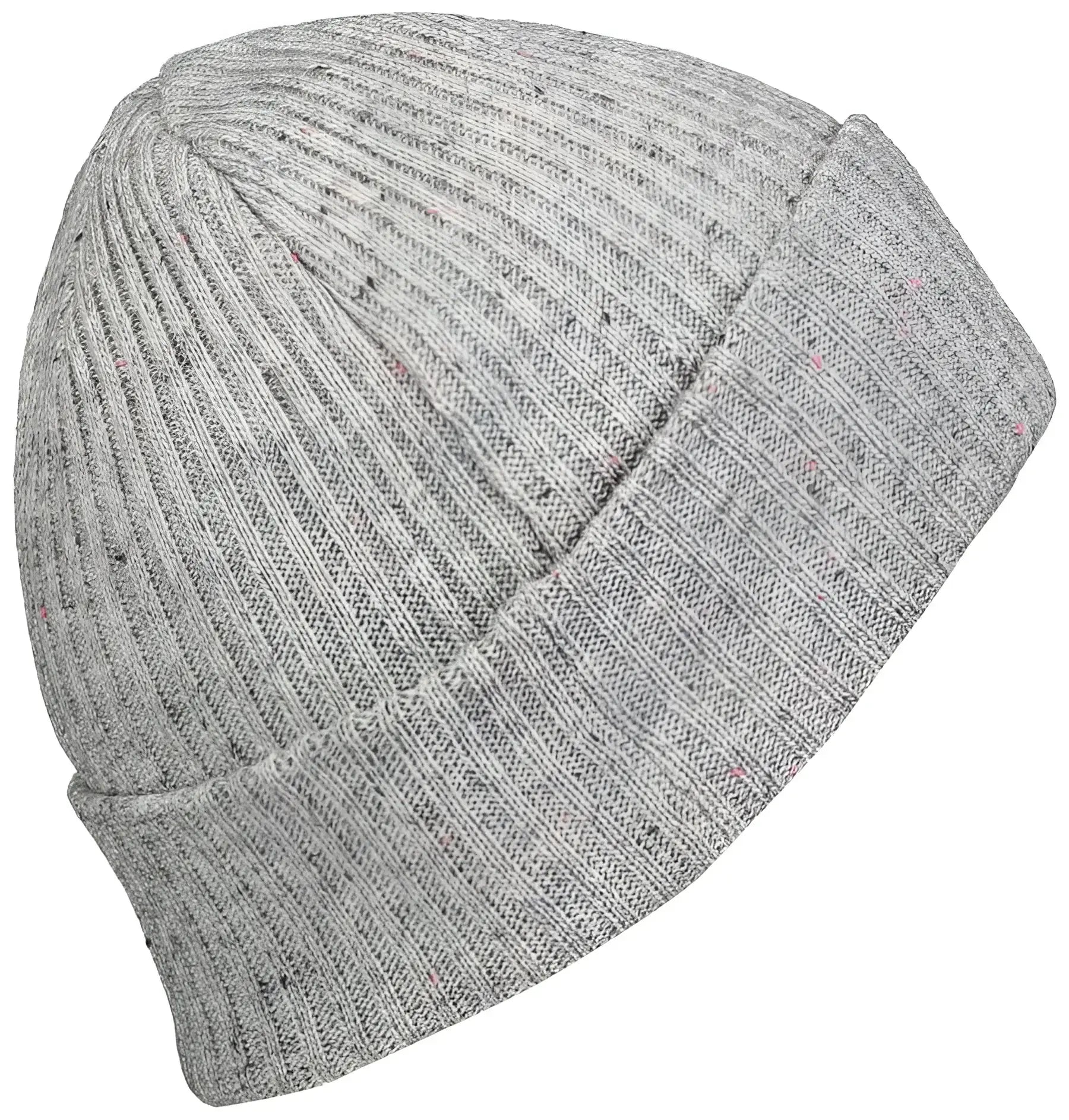 Pacific Headwear P600K Tweed Beanie - Silver - Light Gray / 7’’ - 7 7/8’’