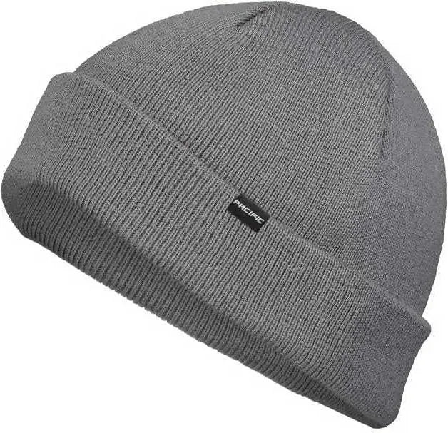 Pacific Headwear P603K Fisherman Beanie - Graphite - Dark Gray / 7’’ - 7 7/8’’