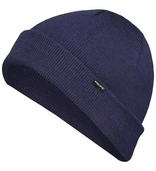 Pacific Headwear P603K Fisherman Beanie - Navy - Navy / 7’’ - 7 7/8’’