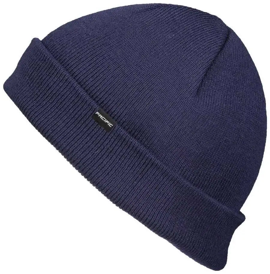 Pacific Headwear P603K Fisherman Beanie - Navy - Navy / 7’’ - 7 7/8’’