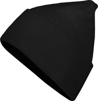 Pacific Headwear P605K Eco Revive Beanie Black Black / 7’’ 7 7/8’’