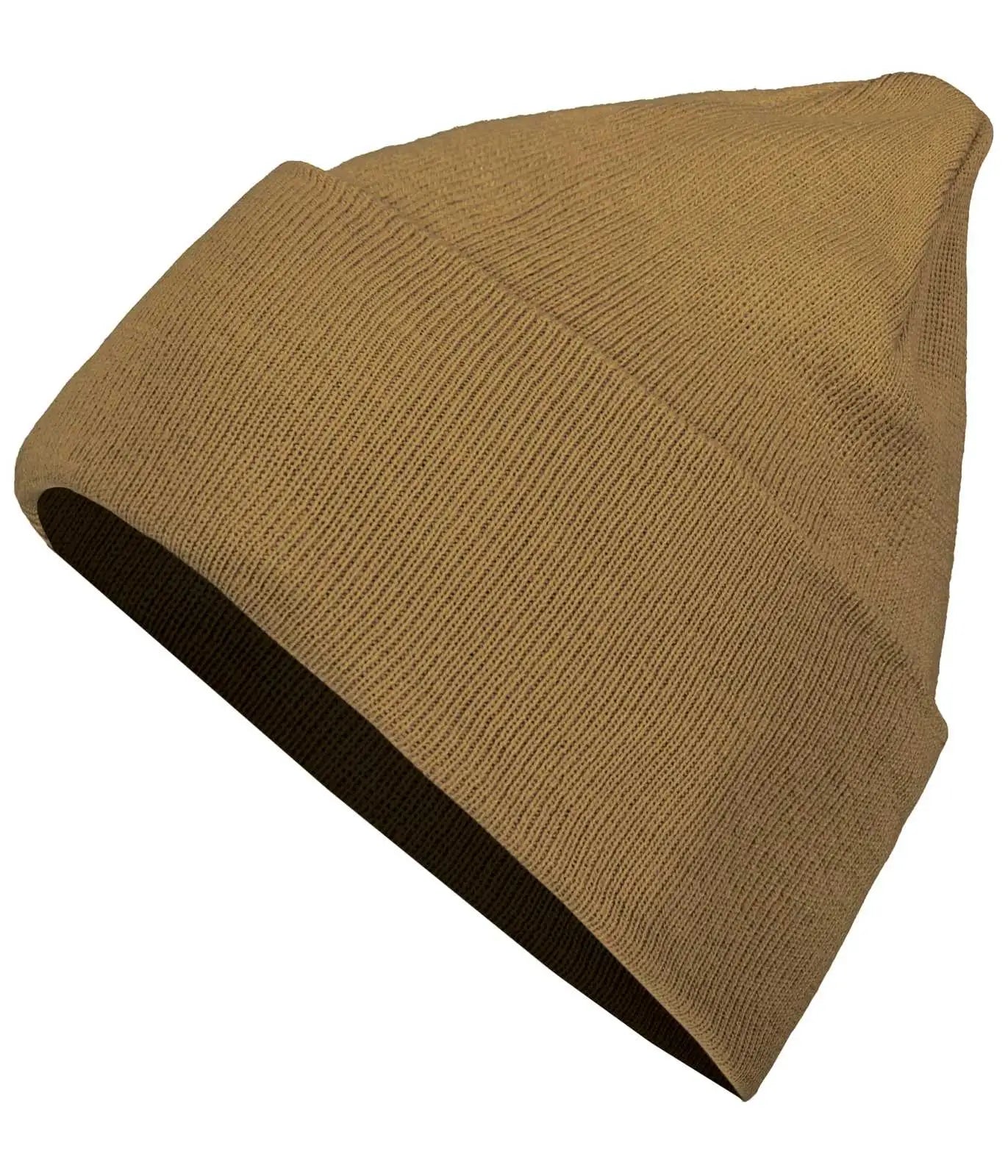 Pacific Headwear P605K Eco Revive Beanie - Buck - Tan / 7’’ 7 7/8’’