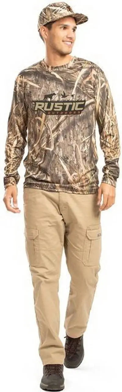 Pacific Headwear P680 MOSSY OAK GUIDE CAP - Blacktip Mo Elements - Blacktip Mo Elements / 7’’ - 7 7/8’’