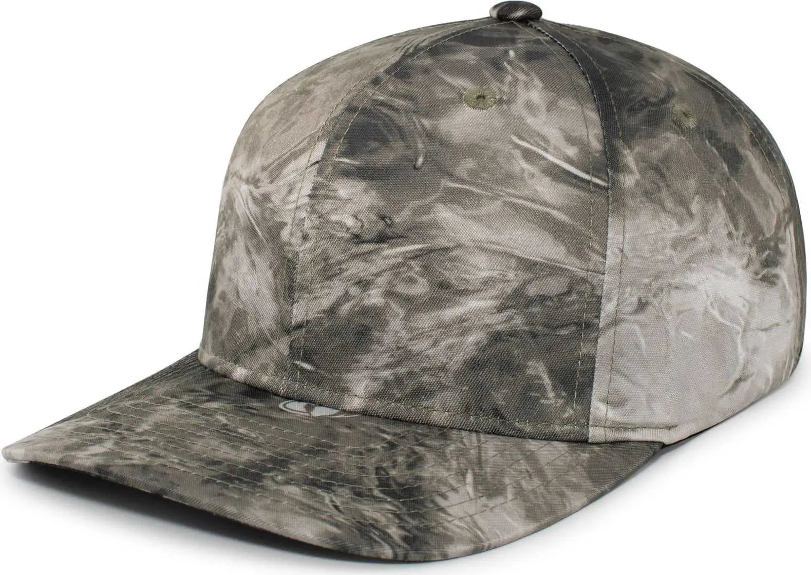 Pacific Headwear P680 MOSSY OAK GUIDE CAP - Mossy Oak Elements Wakeform Gale - Mossy Oak Elements Wakeform Gale / 7’’