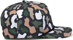 Pacific Headwear P685 Duck Camo 5-Panel Trucker Cap - Bayou - Bayou / 7’’ - 7 7/8’’