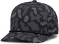 Pacific Headwear P685 Duck Camo 5-Panel Trucker Cap - Blackout - Blackout / 7’’ - 7 7/8’’