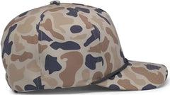 Pacific Headwear P685 Duck Camo 5-Panel Trucker Cap - Canyon - Canyon / 7’’ - 7 7/8’’