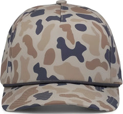 Pacific Headwear P685 Duck Camo 5-Panel Trucker Cap - Canyon - Canyon / 7’’ - 7 7/8’’