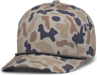 Pacific Headwear P685 Duck Camo 5-Panel Trucker Cap - Canyon - Canyon / 7’’ - 7 7/8’’