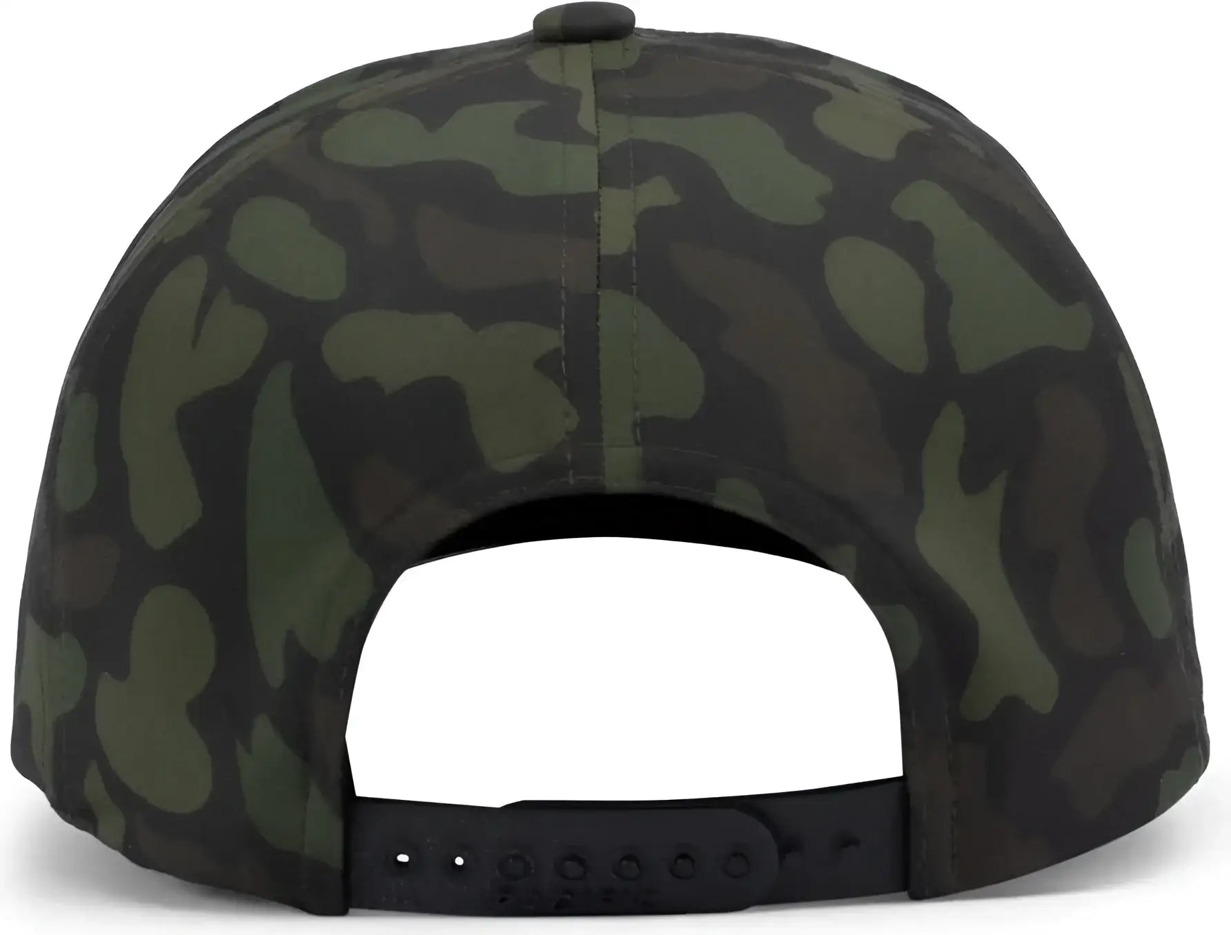 Pacific Headwear P685 Duck Camo 5-Panel Trucker Cap - Charcoal Woodland - Charcoal / 7’’ - 7 7/8’’