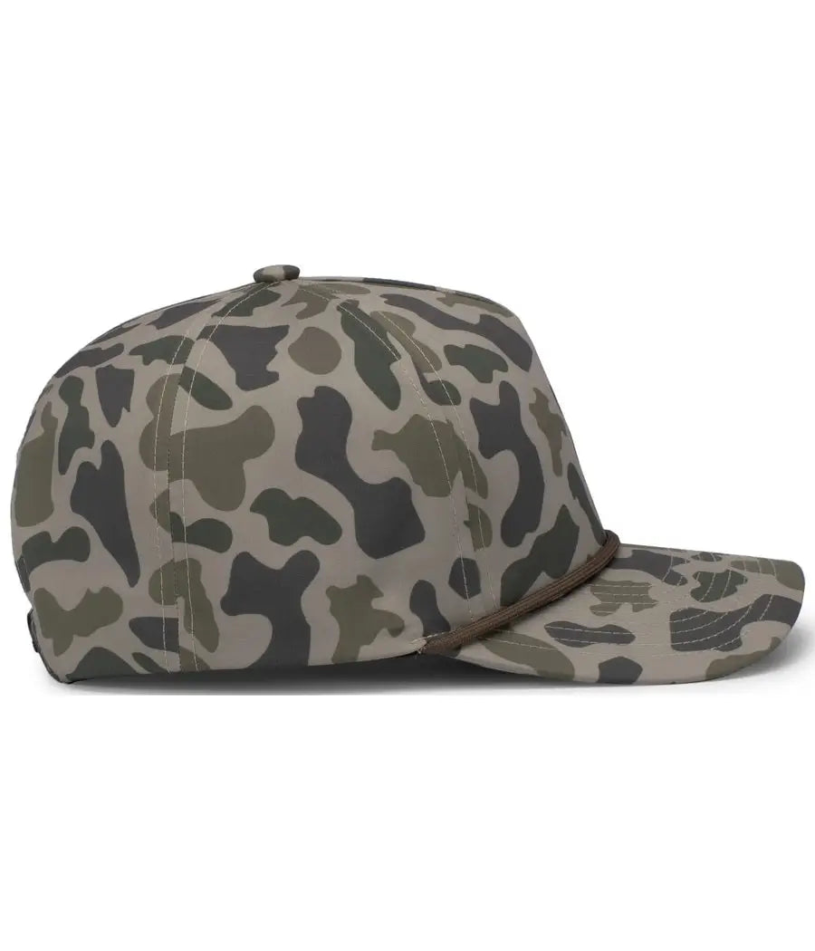 Pacific Headwear P685 Duck Camo 5-Panel Trucker Cap - Coastland - Coastland / 7’’ - 7 7/8’’