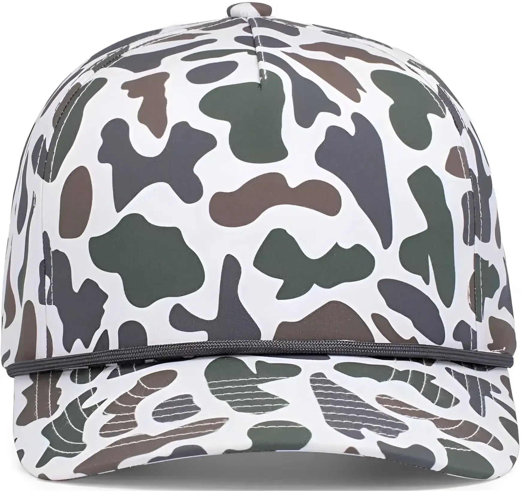 Pacific Headwear P685 Duck Camo 5-Panel Trucker Cap - Timberline - Timberline / 7’’ - 7 7/8’’