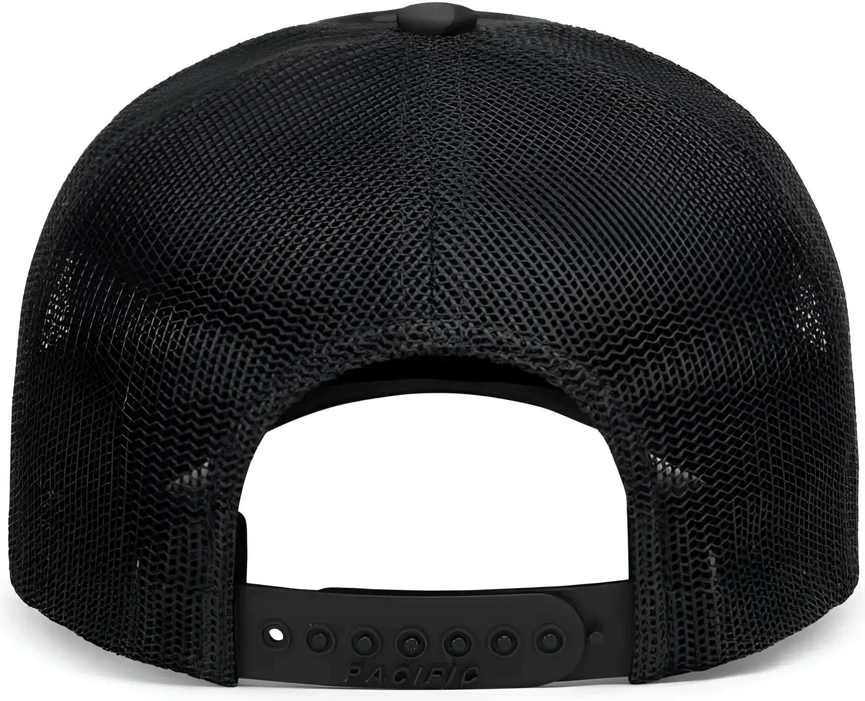 Pacific Headwear P686 Duck Camo Trucker Snapback Cap - Blackout Lt Charcoal Blackout - Blackout Lt Charcoal Blackout