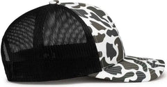 Pacific Headwear P686 Duck Camo Trucker Snapback Cap - Timberline Lt Charcoal Timberline - Timberline Lt Charcoal
