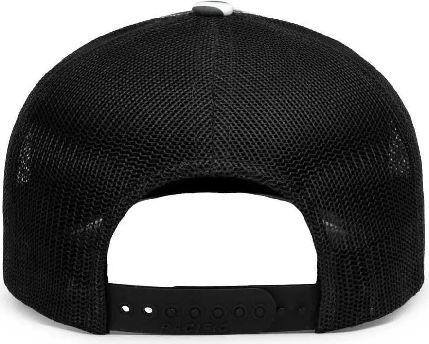 Pacific Headwear P686 Duck Camo Trucker Snapback Cap - Timberline Lt Charcoal Timberline - Timberline Lt Charcoal